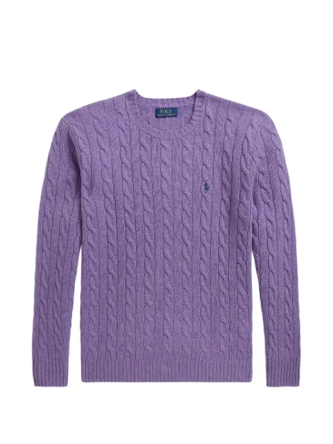 Polo Ralph Lauren suéter en tejido de ochos