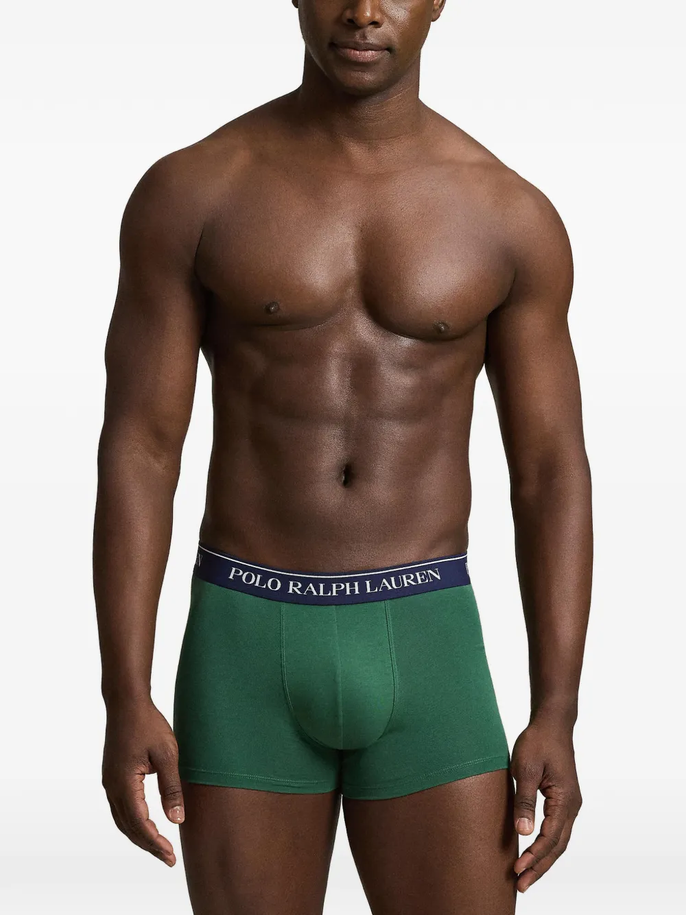 Polo Ralph Lauren Drie stretch-katoenen boxershorts Wit
