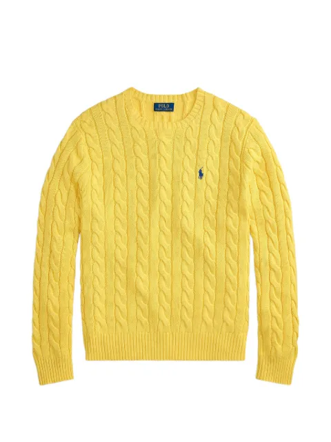 Polo Ralph Lauren cable-knit cotton sweater