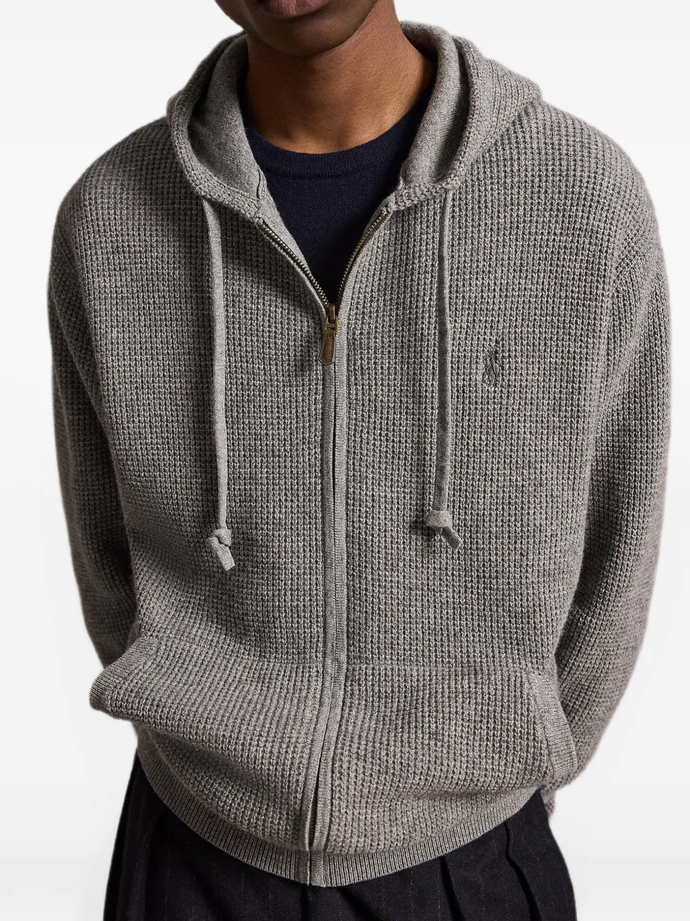 Polo Ralph Lauren Hoodie met rits Grijs