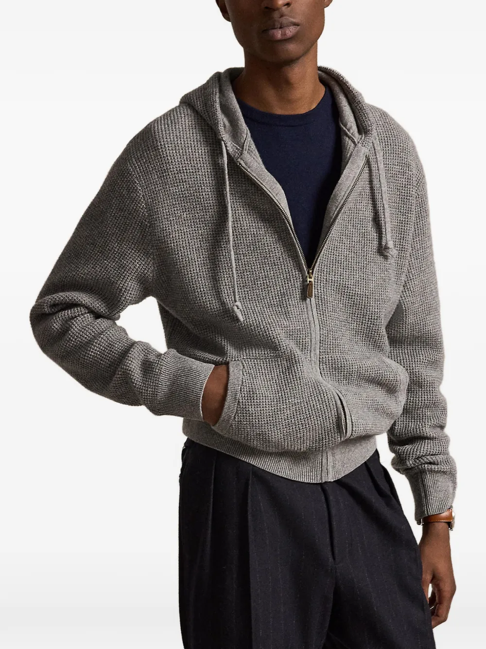 Polo Ralph Lauren Hoodie met rits Grijs
