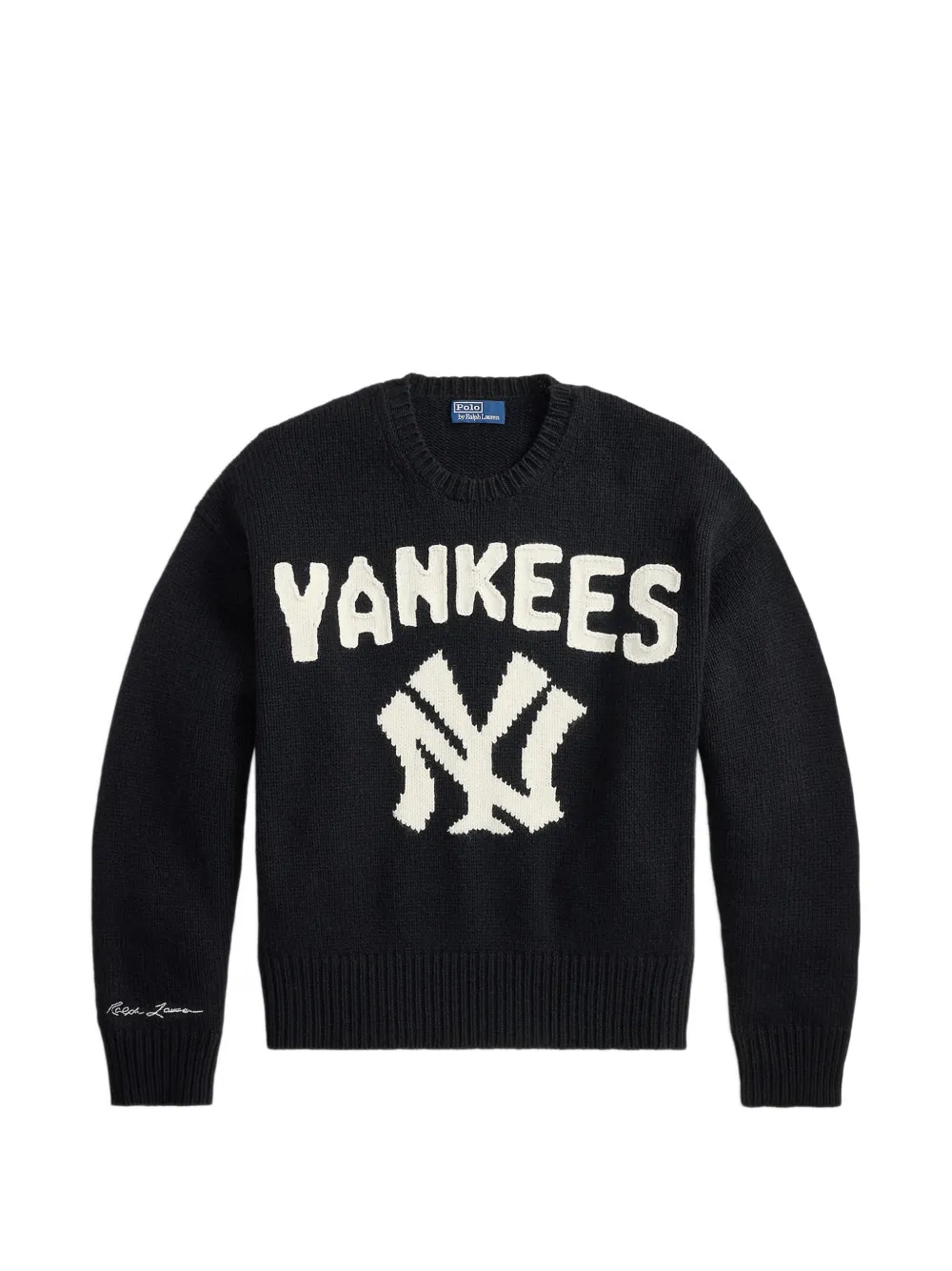 Polo Ralph Lauren Yankees intarsia-knit sweatshirt - Black