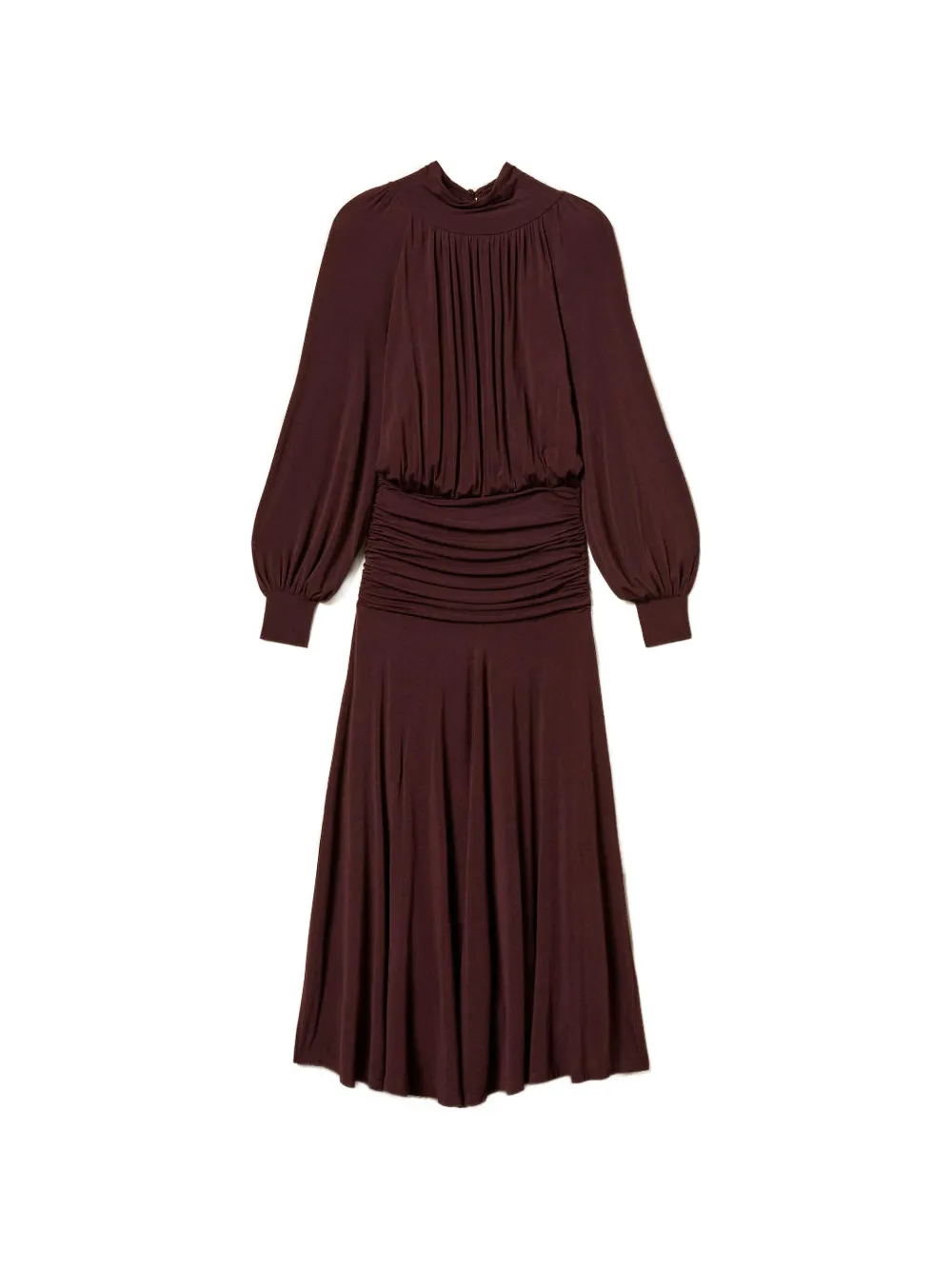 TWINSET long dress with draping - Viola