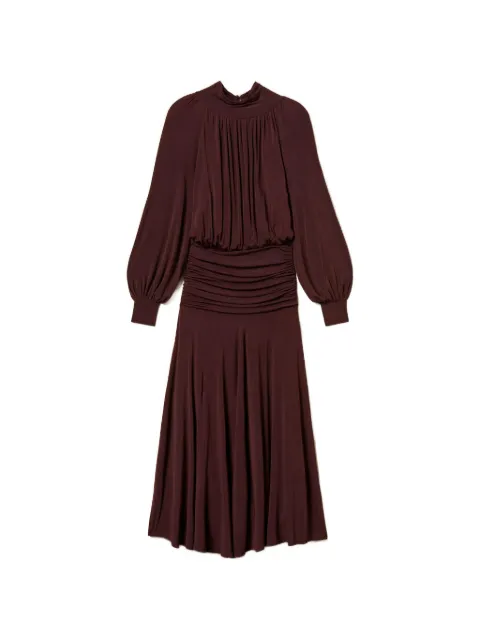 TWINSET long dress with draping