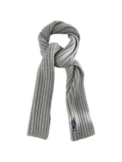 Polo Ralph Lauren Polo Bear ribbed scarf