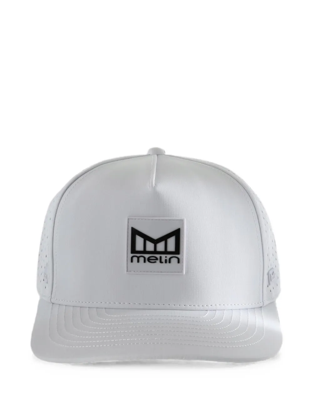 Melin Odysea Stacked Hydro perforated baseball cap - Bianco