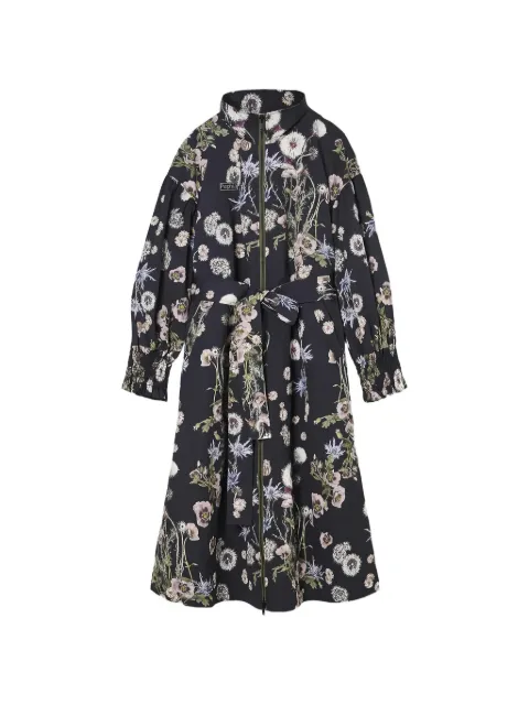 PSOPHIA gabardina estampado floral y cinturón