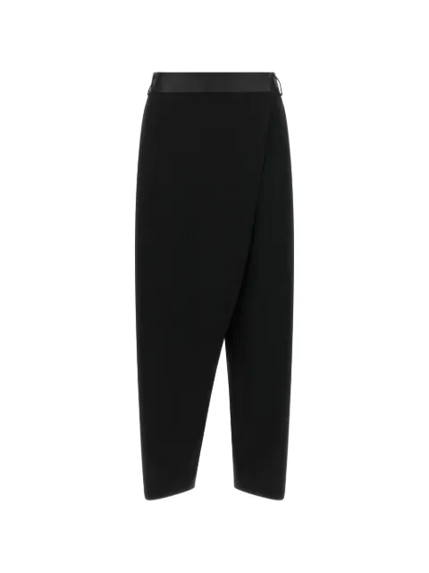 Alberto Biani asymmetrical-panel tapered trousers
