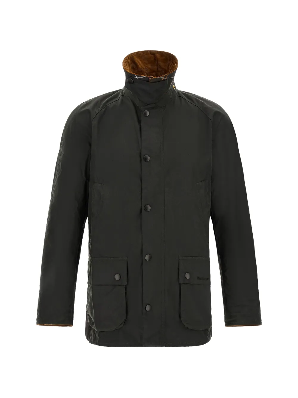 Barbour Icons Ashby gewaxt jack Groen