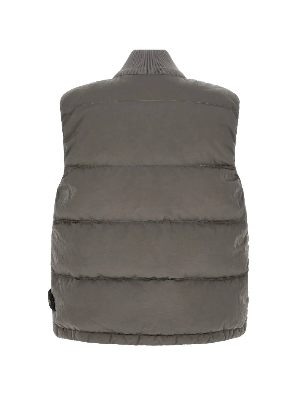 Stone Island Gewatteerde bodywarmer met gekreukt effect Grijs