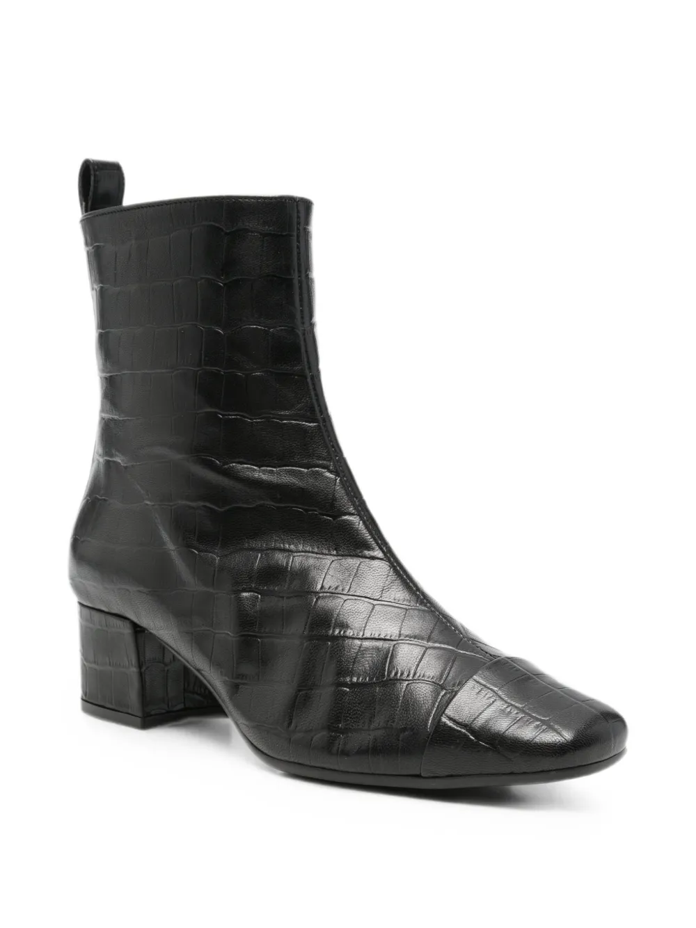 Carel Paris Estime leather ankle boots Zwart