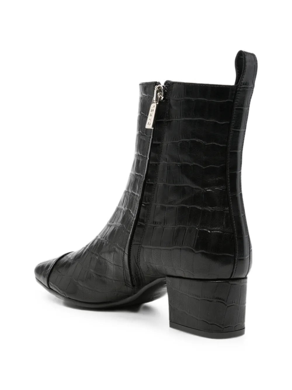 Carel Paris Estime leather ankle boots Zwart