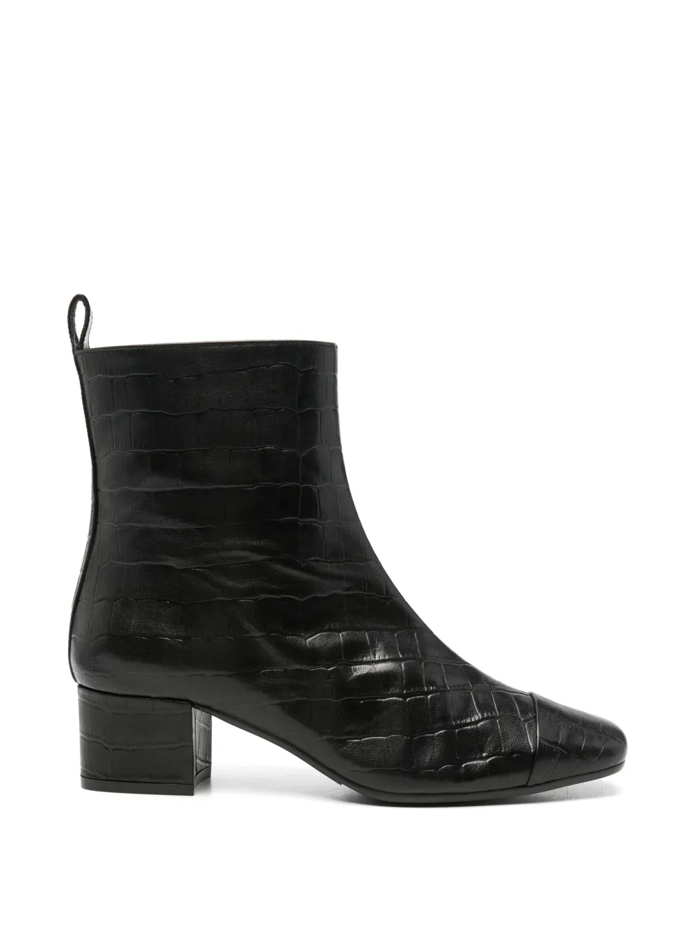 Carel Paris Estime leather ankle boots Zwart