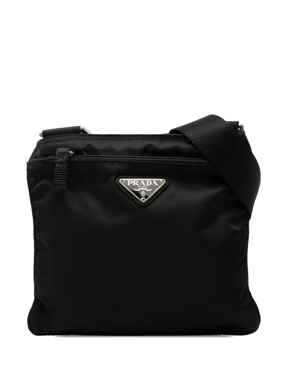 Prada Pre-Owned 2000-2013 Tessuto Zip Top crossbody bag - Schwarz