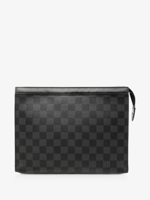 Louis Vuitton Pre-Owned 2018 Damier Graphite Pochette Voyage MM clutch bag