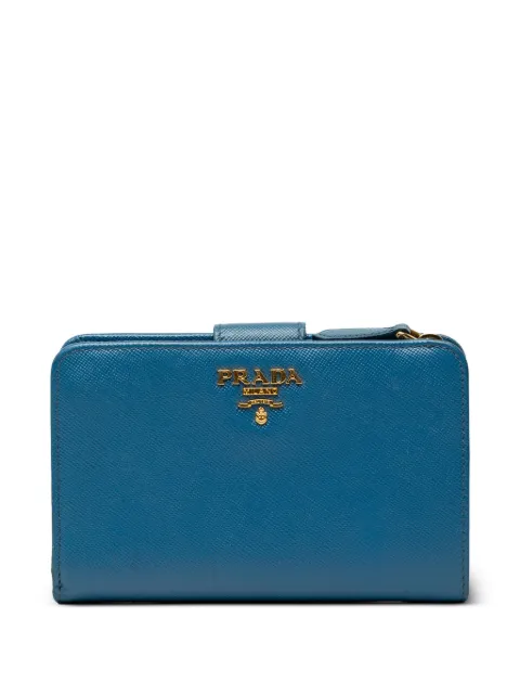 Prada Pre-Owned cartera French pequeña en Saffiano 2000-2013