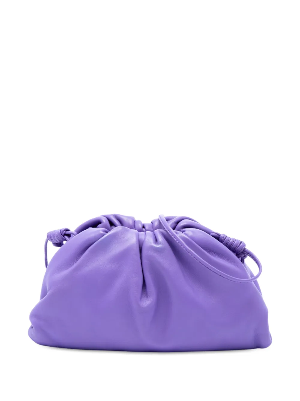 Bottega Veneta Pre-Owned 2012-2026 The Mini Pouch Umhängetasche aus Lammleder - Violett