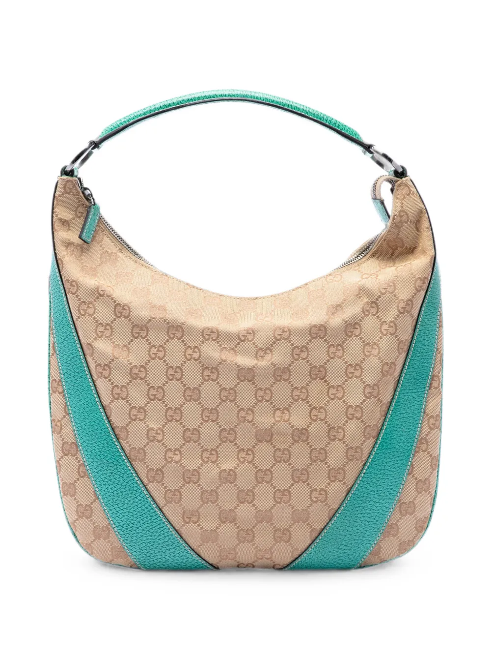 Gucci Pre-Owned 2000-2015 GG Canvas hobo bag - Blu