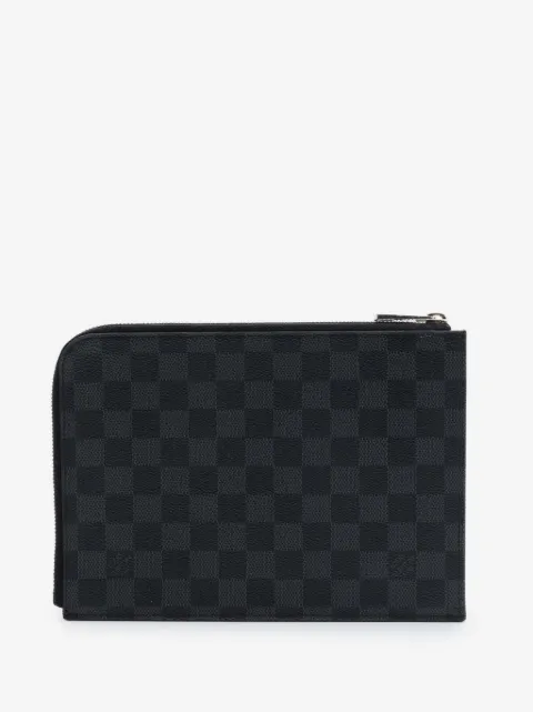 Louis Vuitton Pre-Owned 2016 Damier Graphite Pochette Jour PM clutch bag