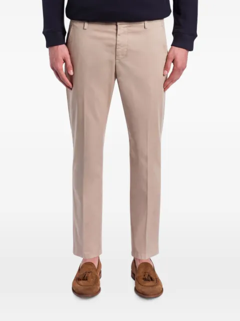 DONDUP Alfredo pressed-crease trousers