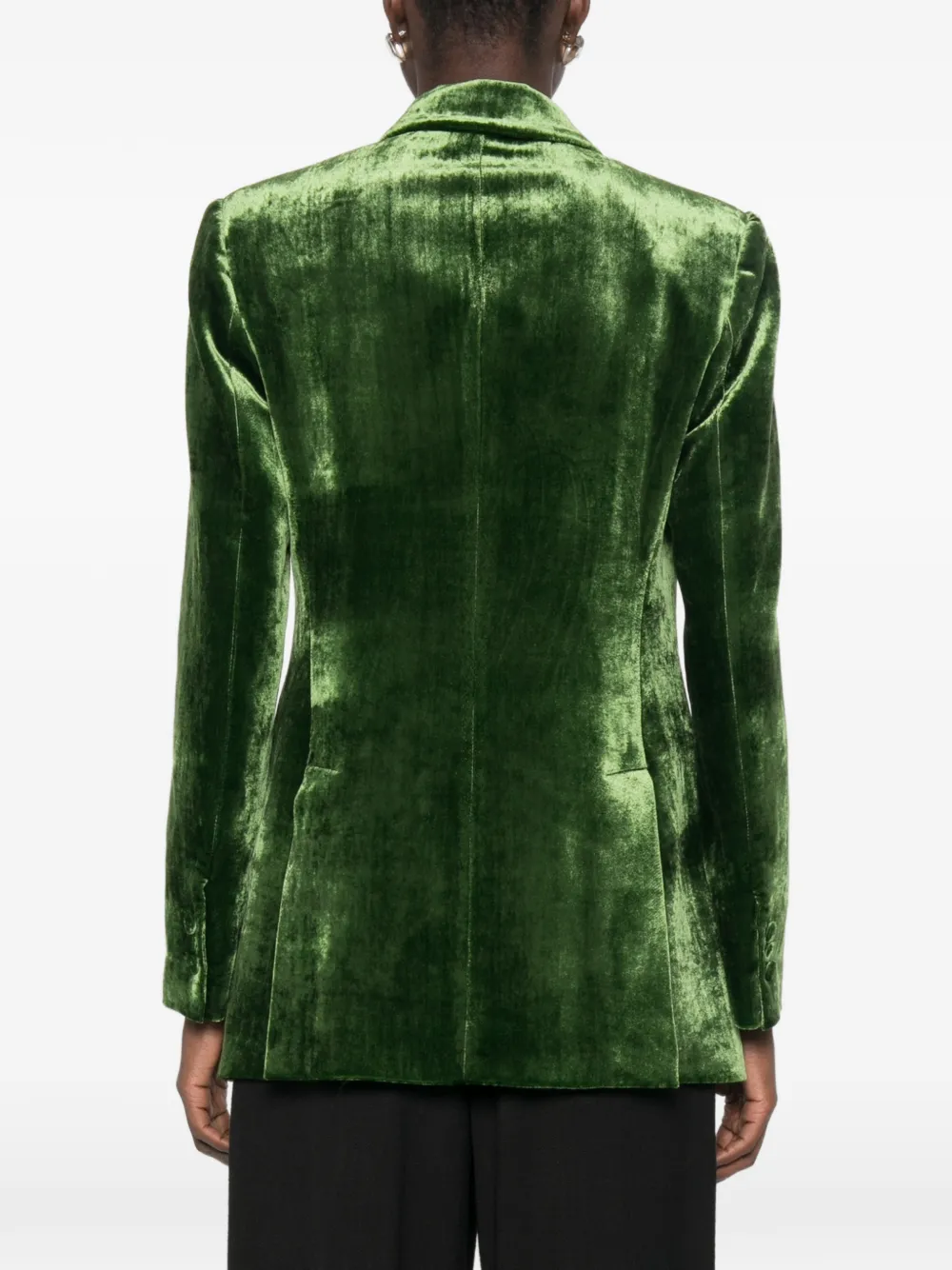 P.A.R.O.S.H. Blazer met dubbele rij knopen Groen