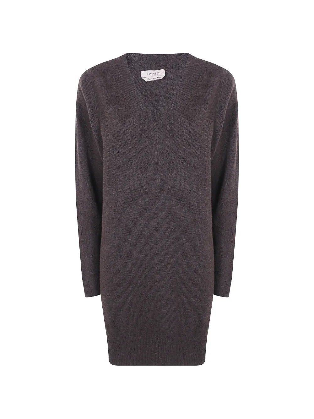 TWINSET V-neck wool sweater - Braun