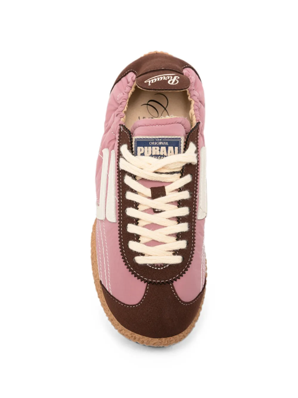 Puraai Sneakers met logopatch Roze