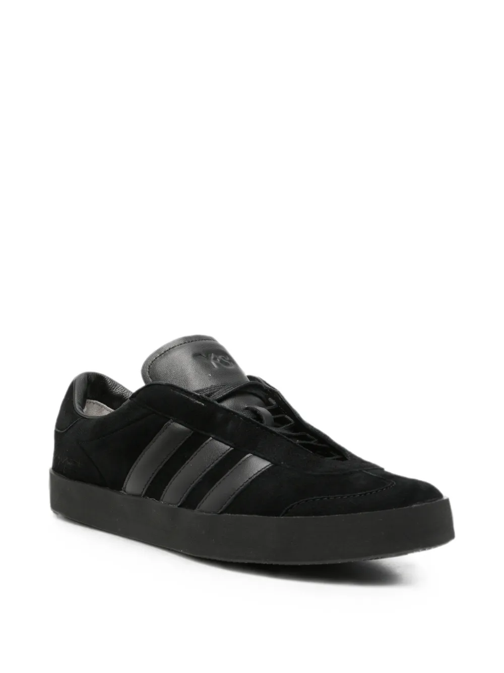 Y-3 Gazelle lace-up sneakers Zwart