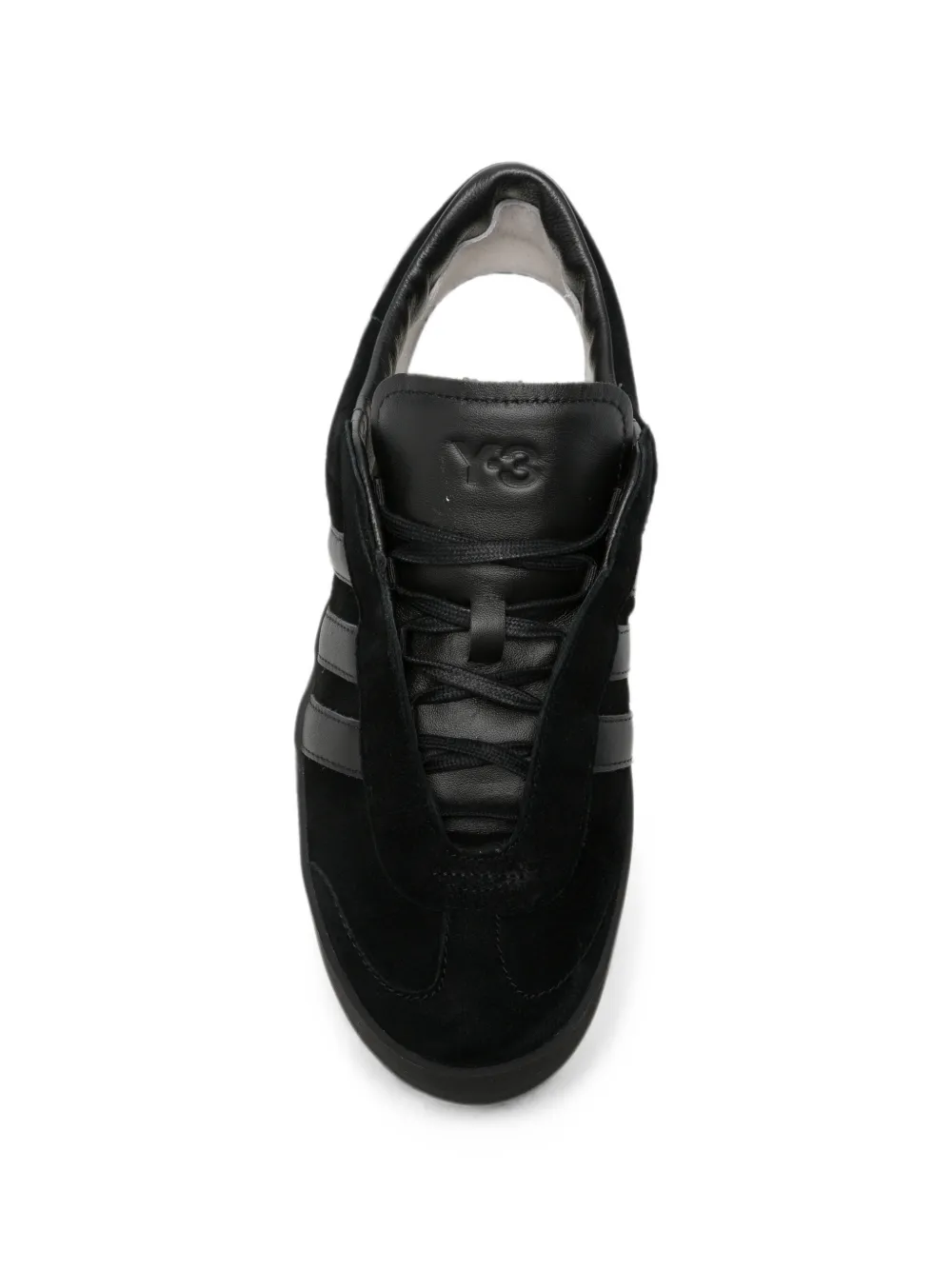 Y-3 Gazelle lace-up sneakers Zwart