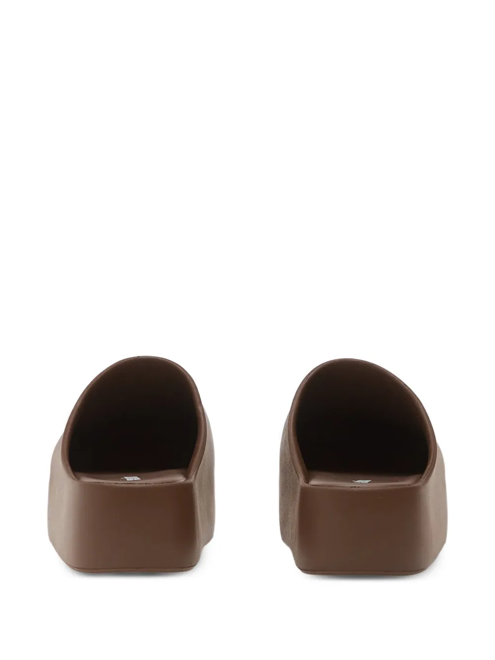 Melissa Free Clog muiltjes met plateauzool Bruin
