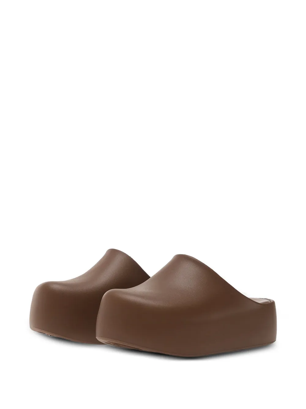 Melissa Free Clog muiltjes met plateauzool Bruin