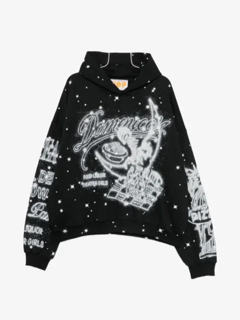 PDF graphic-print hoodie