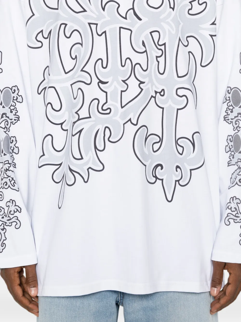 PDF T-shirt met print Wit