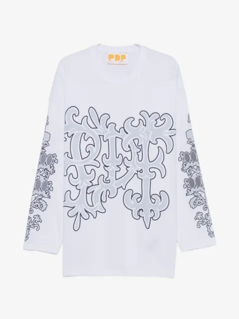 PDF graphic-print long-sleeve T-shirt