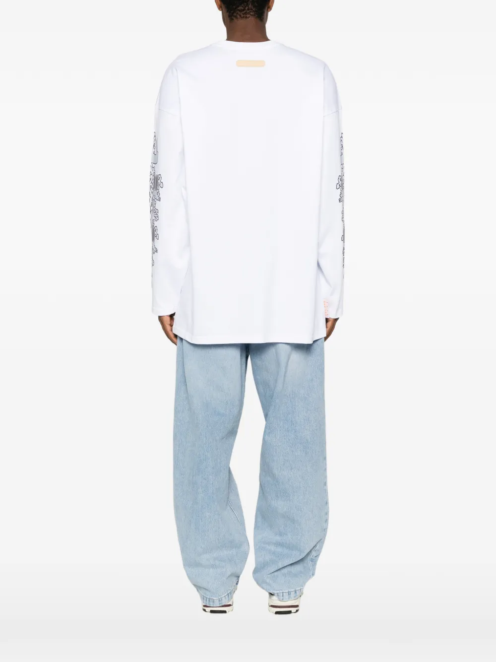 PDF T-shirt met print Wit