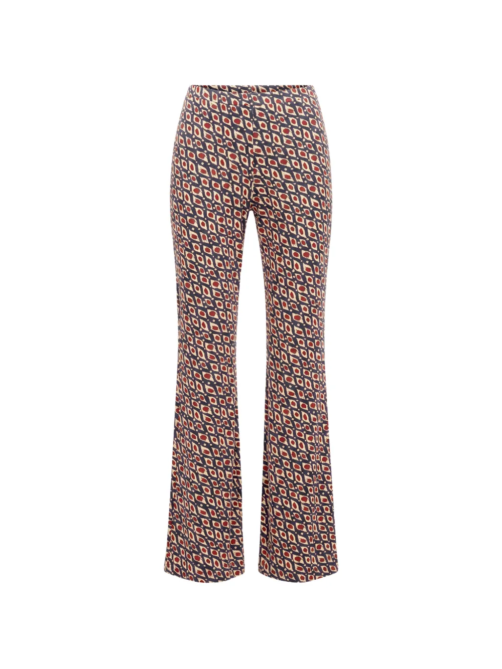 Dvf Vintage Brooklyn flared trousers - Blau