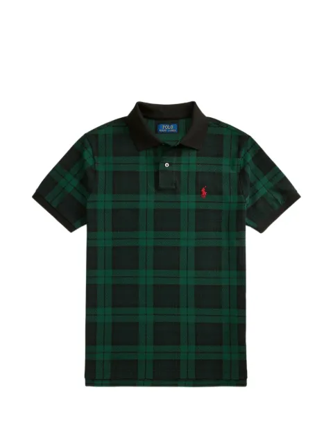 Polo Ralph Lauren plaid-pattern polo shirt