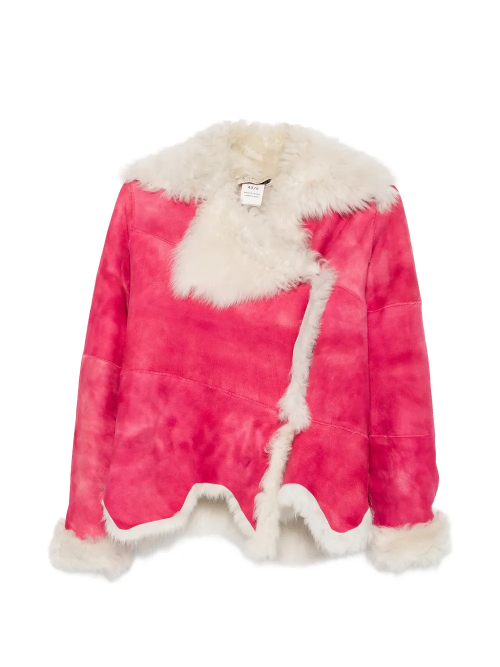A.N.G.E.L.O. Vintage Cult 2000s Jacke mit Pelzbesatz - Rosa
