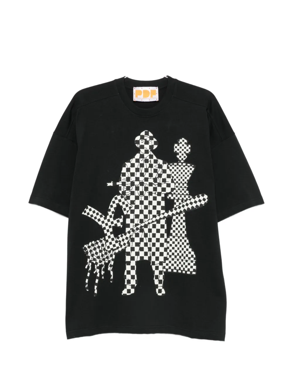 PDF graphic-print T-shirt - Nero