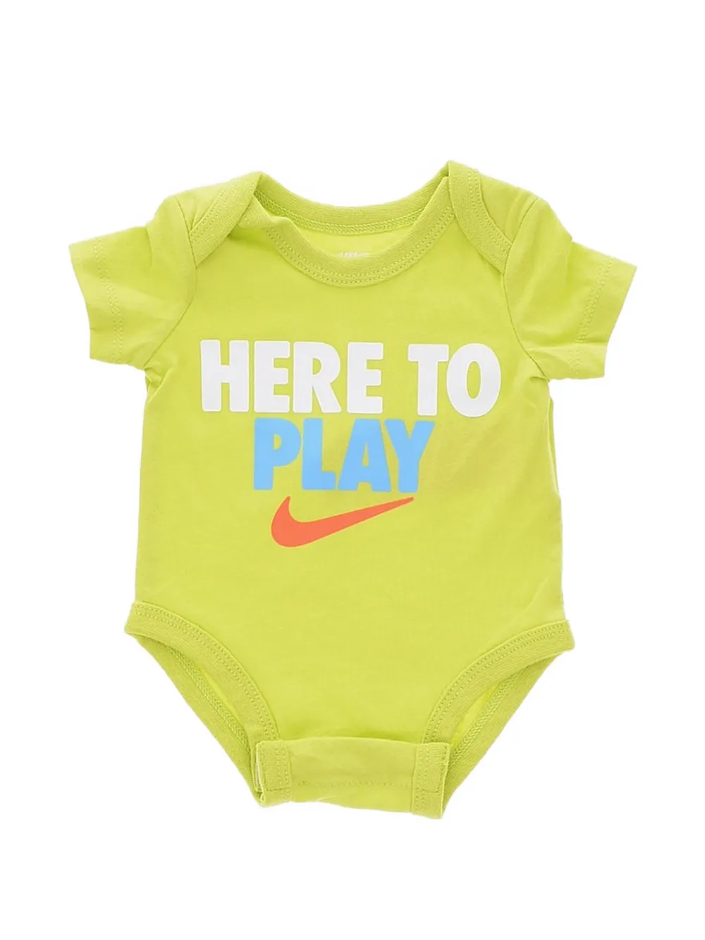 Nike Kids logo-print bodies (set of three) Grijs