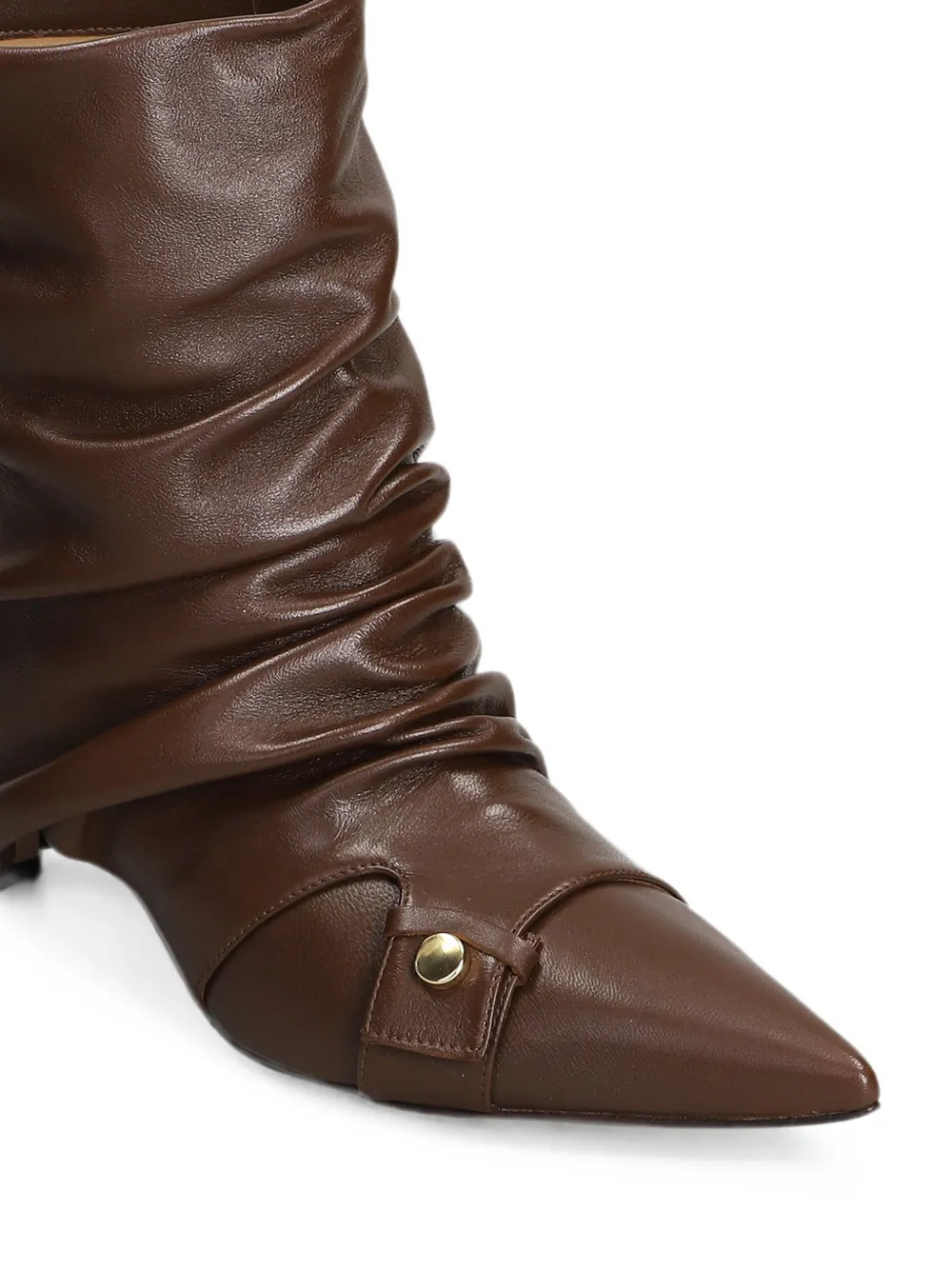 The Seller slouchy pointed-toe boots Bruin