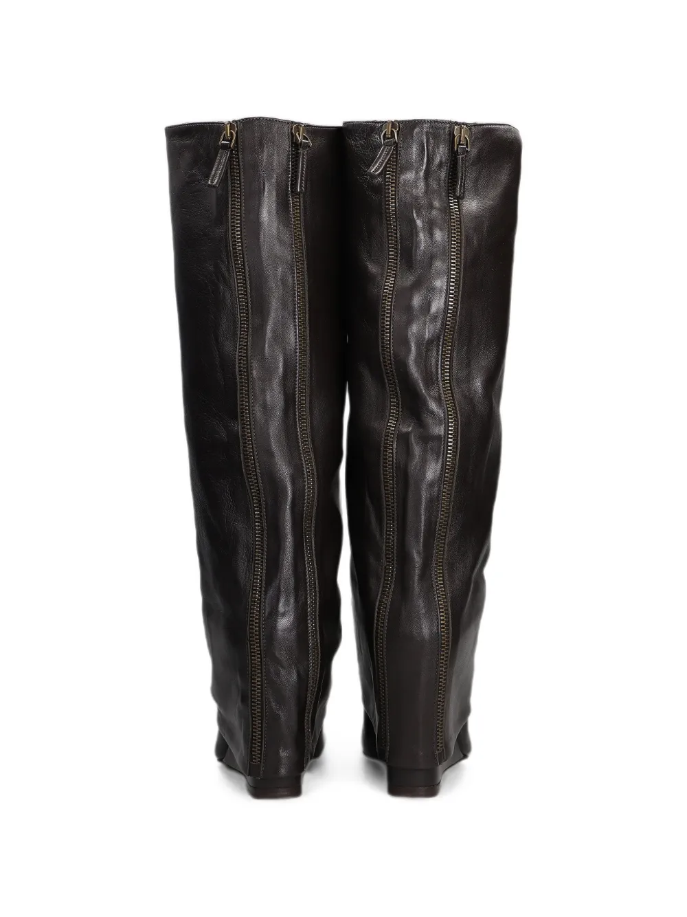 The Seller pointed-toe wedge boots Bruin