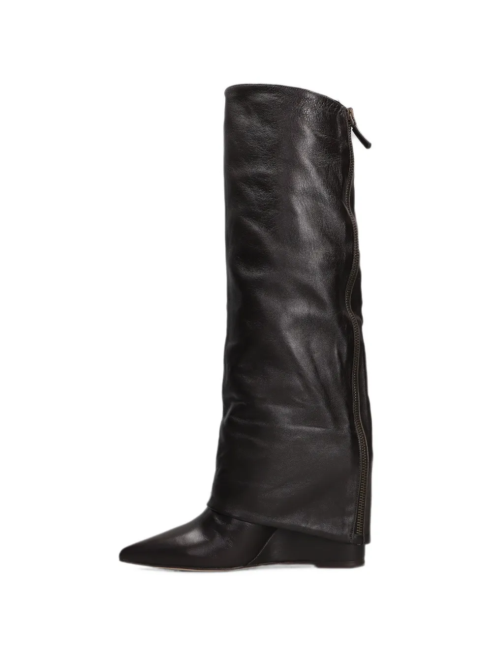 The Seller pointed-toe wedge boots Bruin