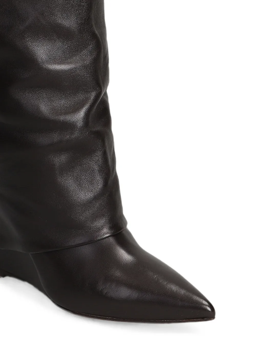 The Seller pointed-toe wedge boots Bruin