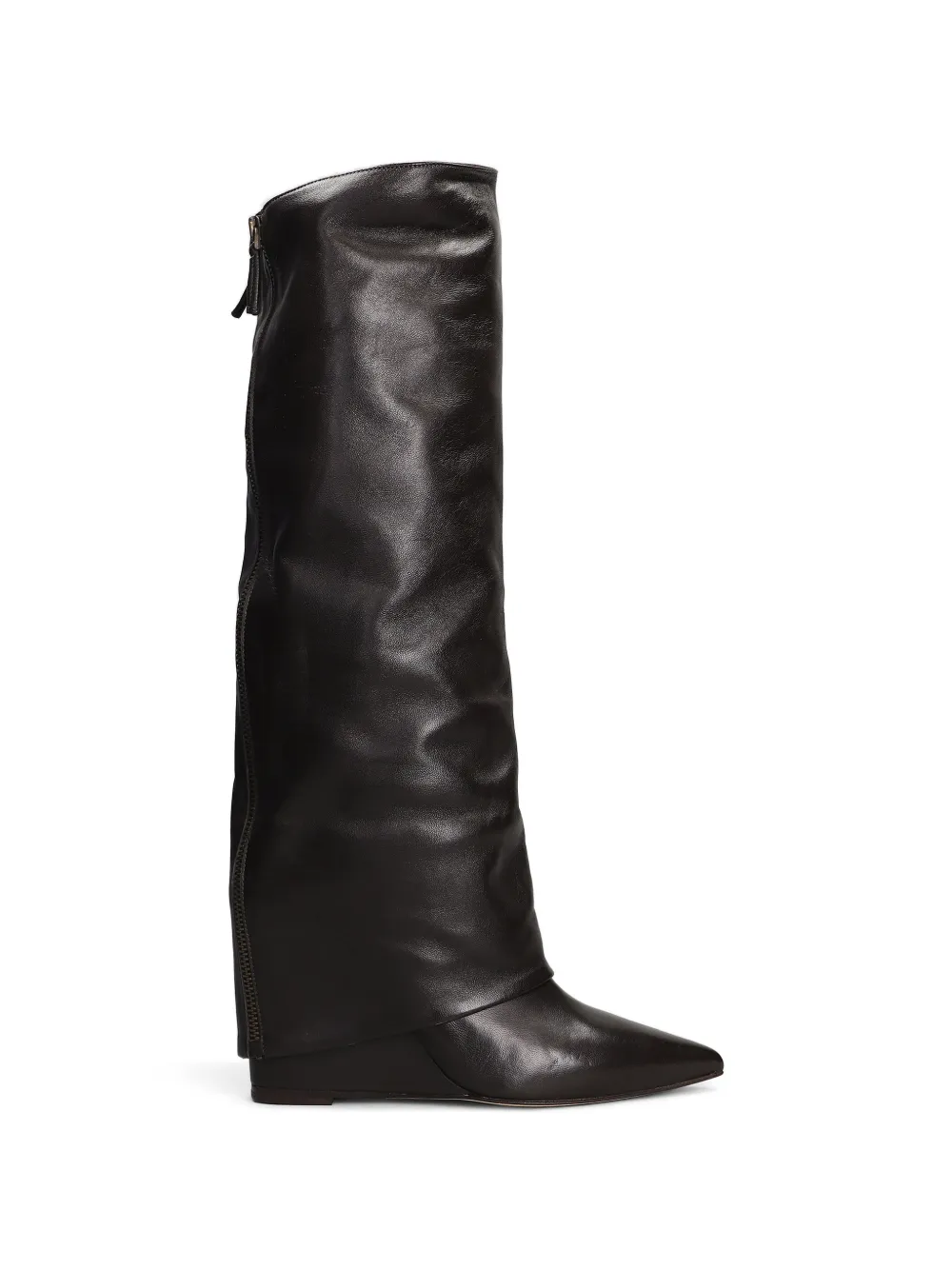 The Seller pointed-toe wedge boots Bruin
