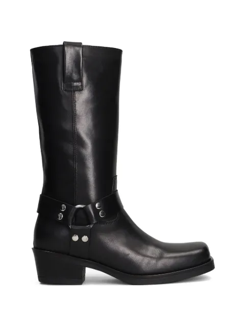 Julie Dee botines Harness con puntera cuadrada