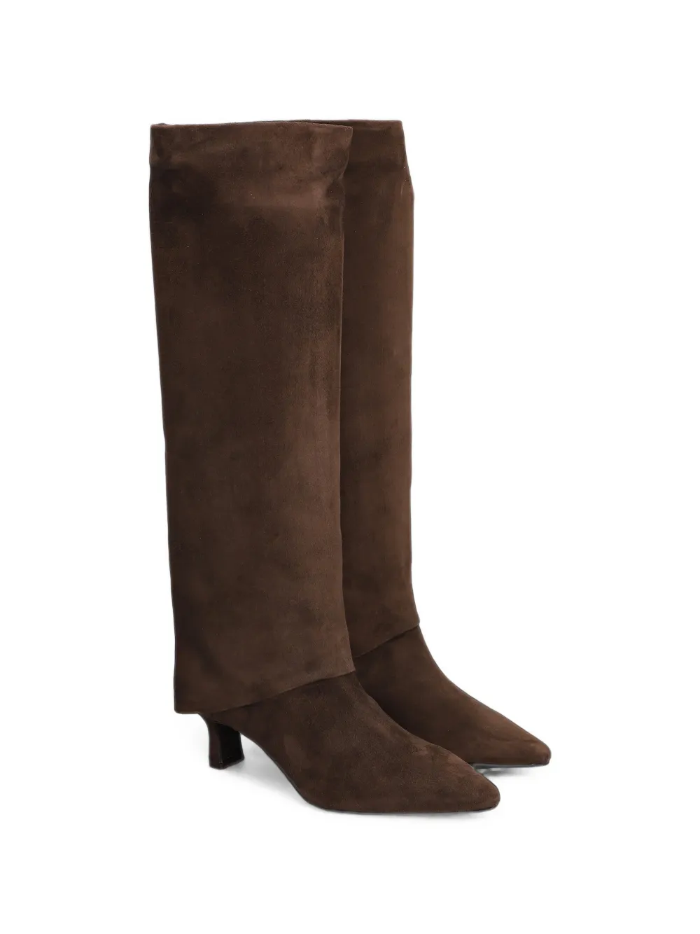 The Seller Fold-over Pointed-toe Boots In Multi