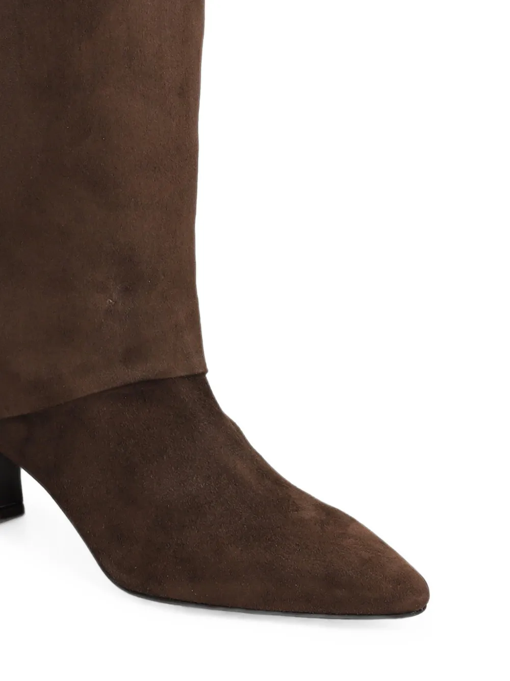 The Seller Fold-over Pointed-toe Boots In Multi