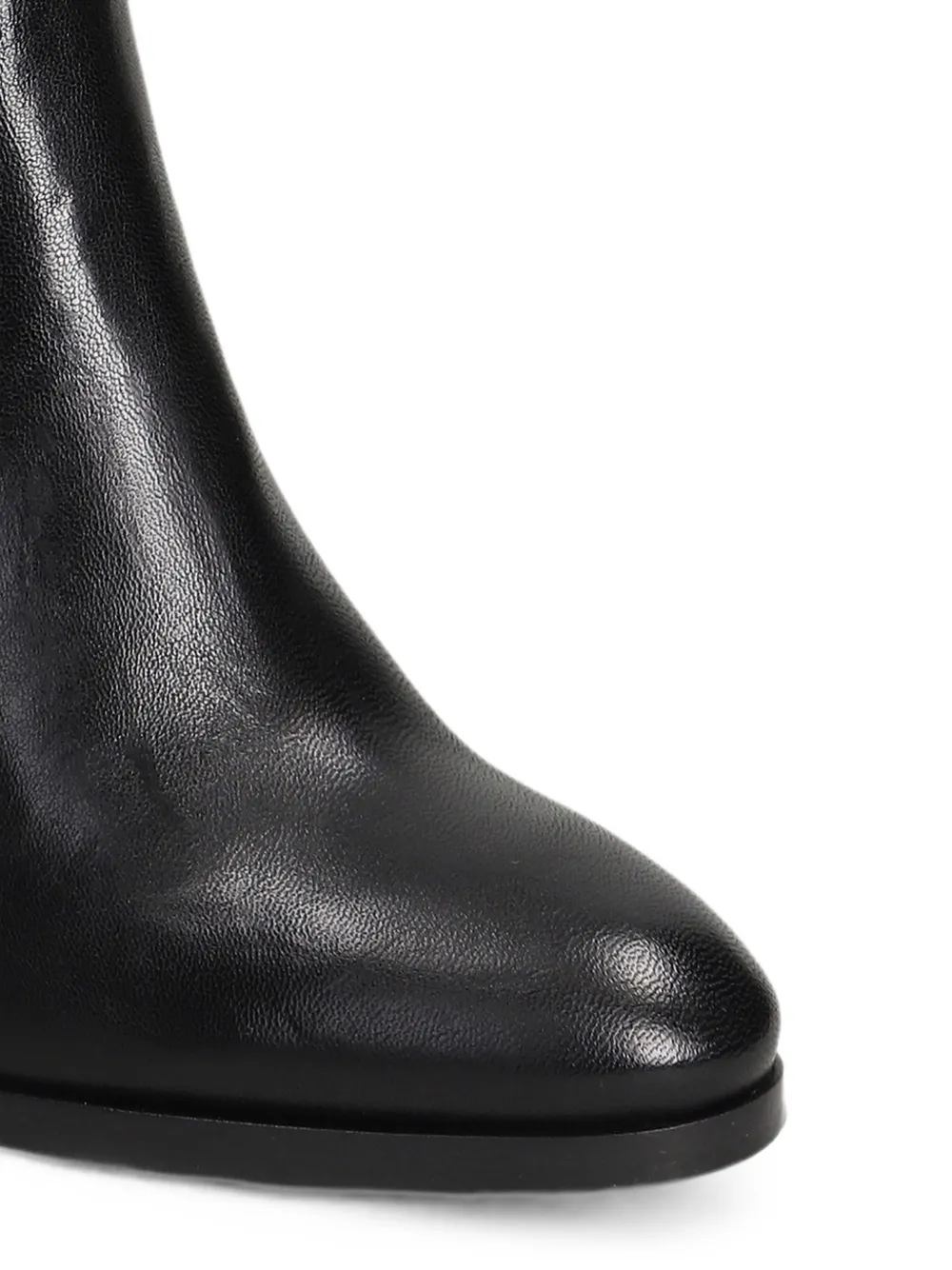 Julie Dee side-zip ankle boots Zwart