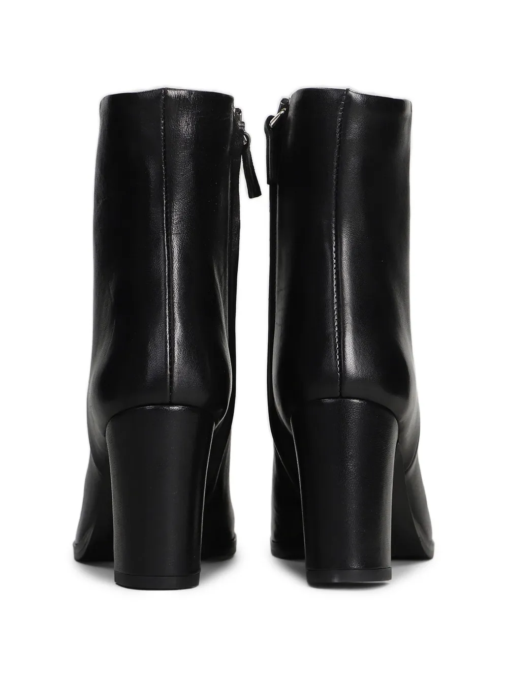 Julie Dee side-zip ankle boots Zwart